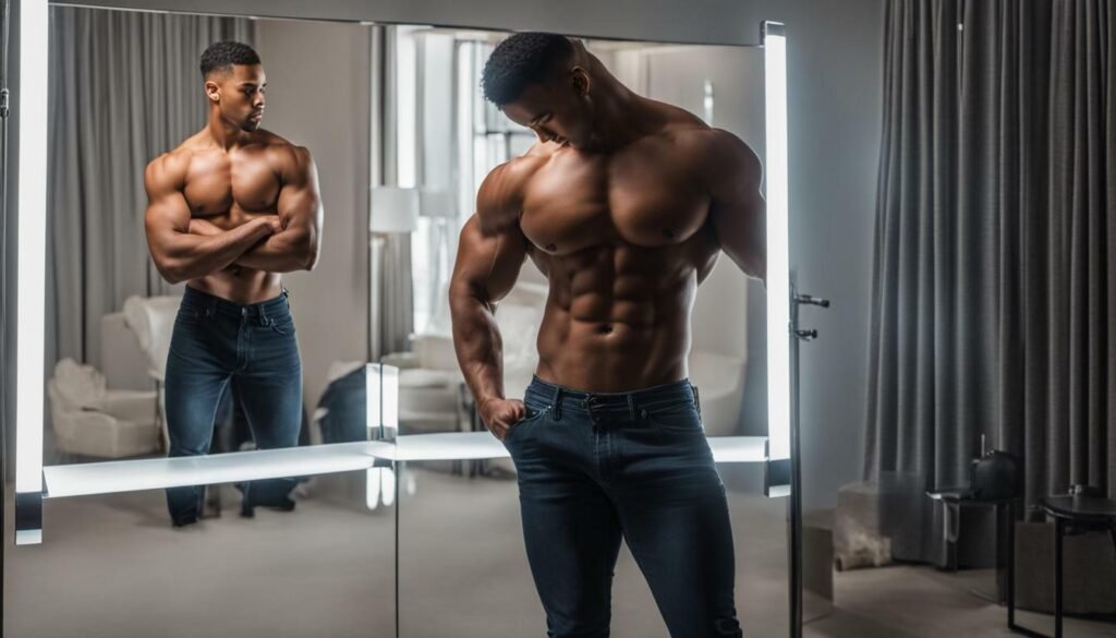 visualizing muscle growth with the law of attraction