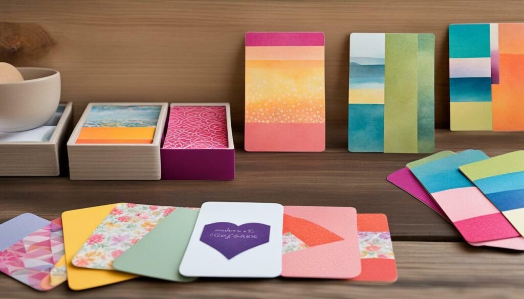 Different Sizes of Affirmation Cards